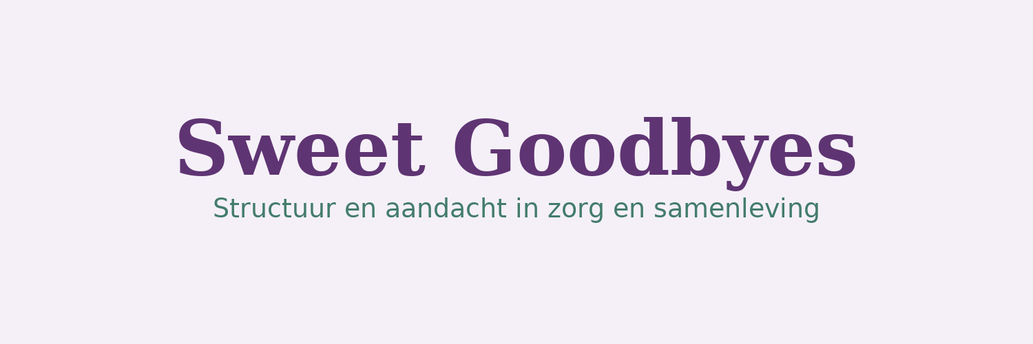 Logo SweetGoodbyes . Header